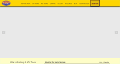 Desktop Screenshot of milehirafting.com