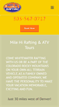 Mobile Screenshot of milehirafting.com